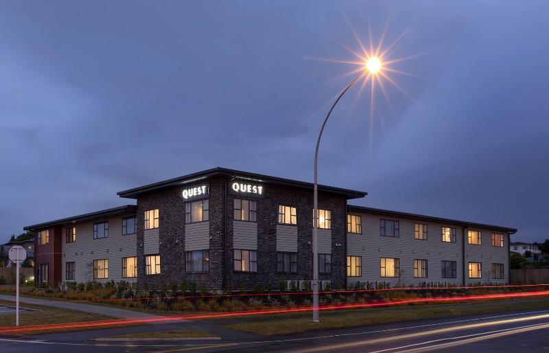 Aparthotel Quest Lago Taupo Esterno foto